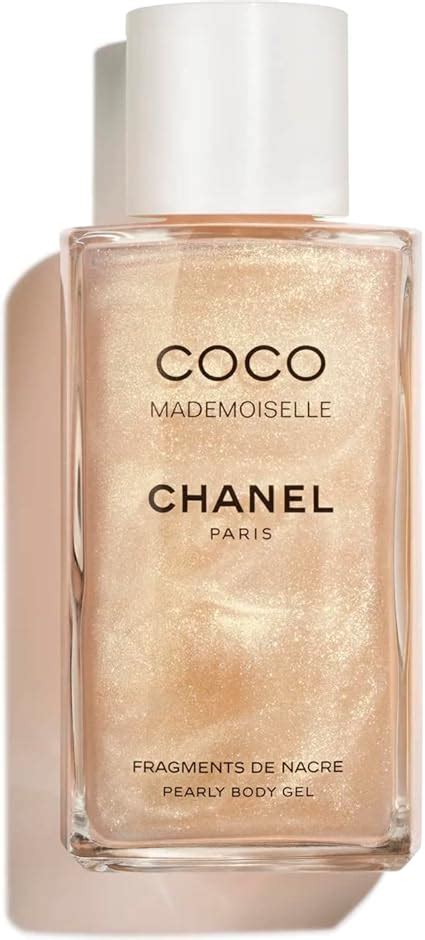 chanel coco mademoiselle fragments de nacre pearly body gel|CHANEL .